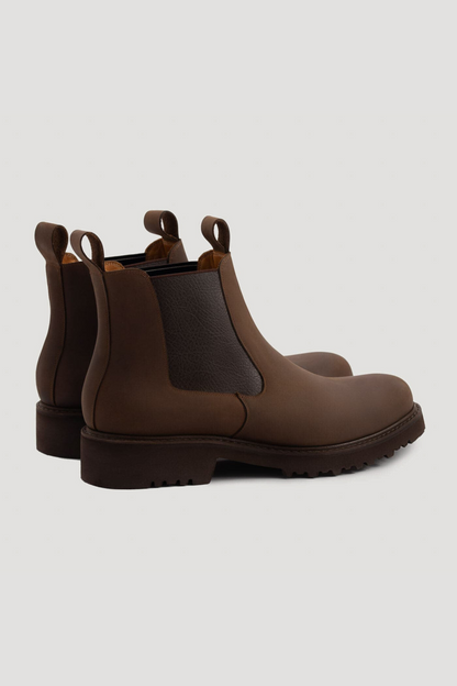 SILVIO BOOTS - CHOCOLATE