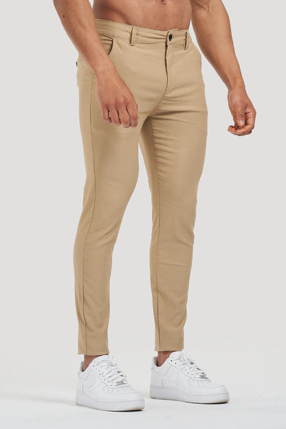 THE MILANO TROUSERS - CREAM