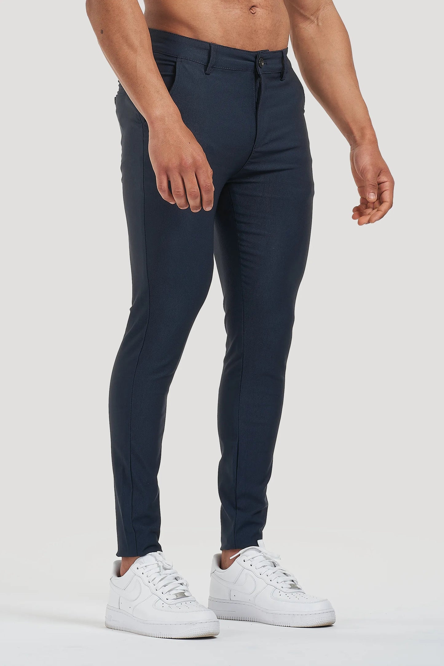 THE MILANO TROUSERS - DARK BLUE