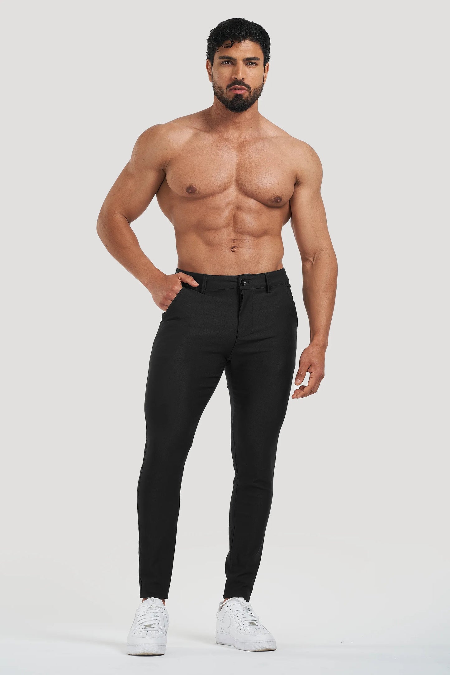 THE MILANO TROUSERS - BLACK