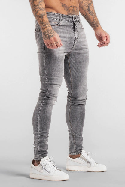 THE LORENZO JEANS - GREY - ICON. AMSTERDAM