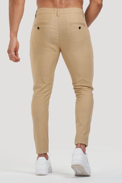 THE MILANO TROUSERS - CREAM