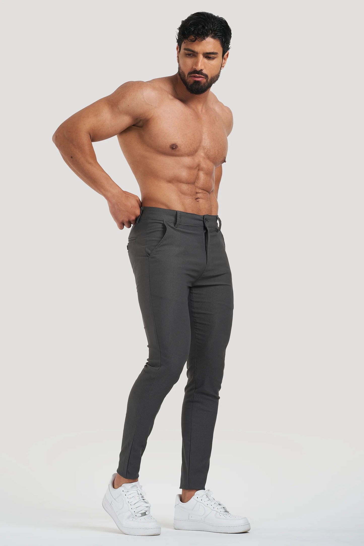 THE MILANO TROUSERS - GREY