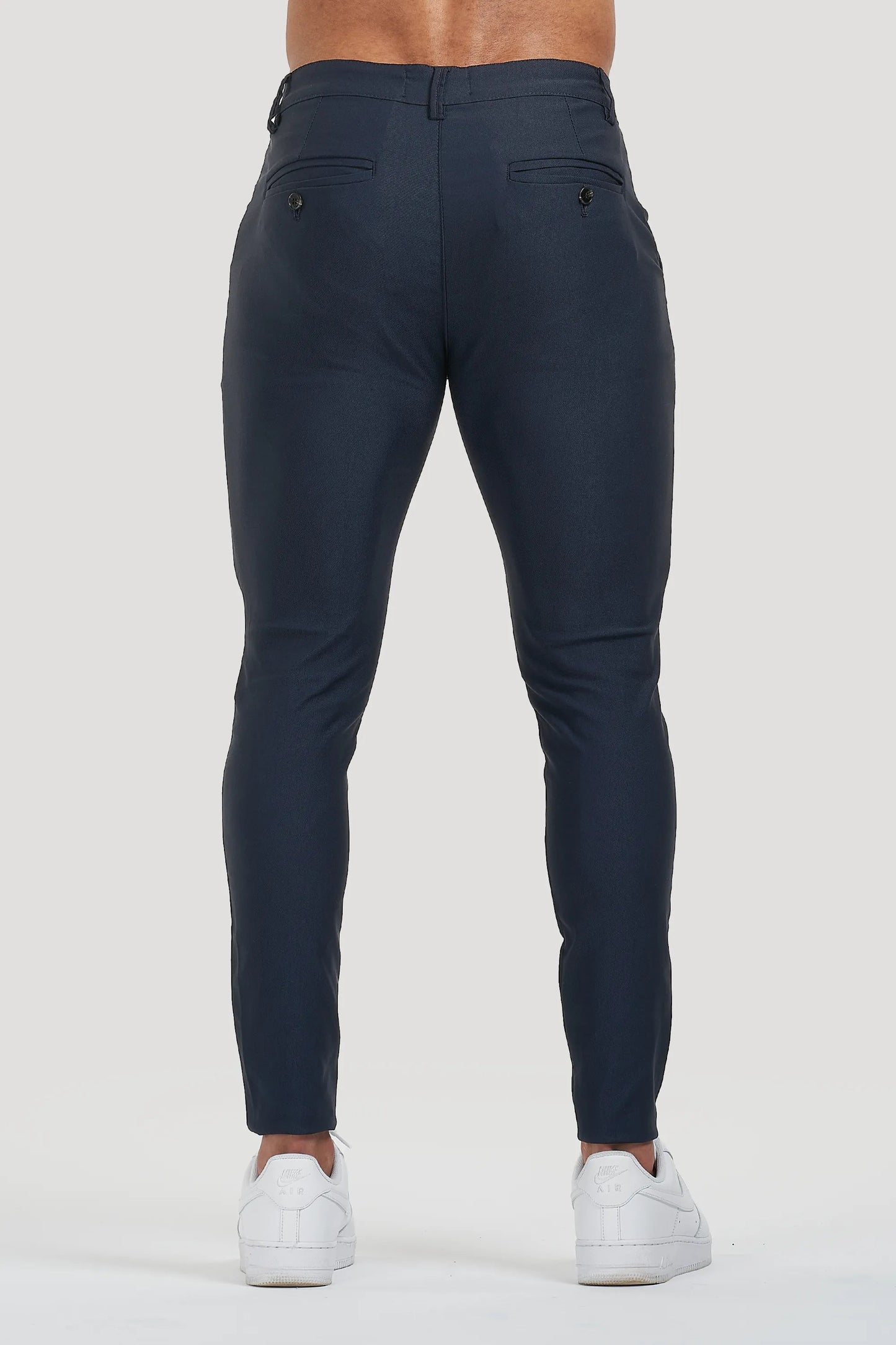 THE MILANO TROUSERS - DARK BLUE