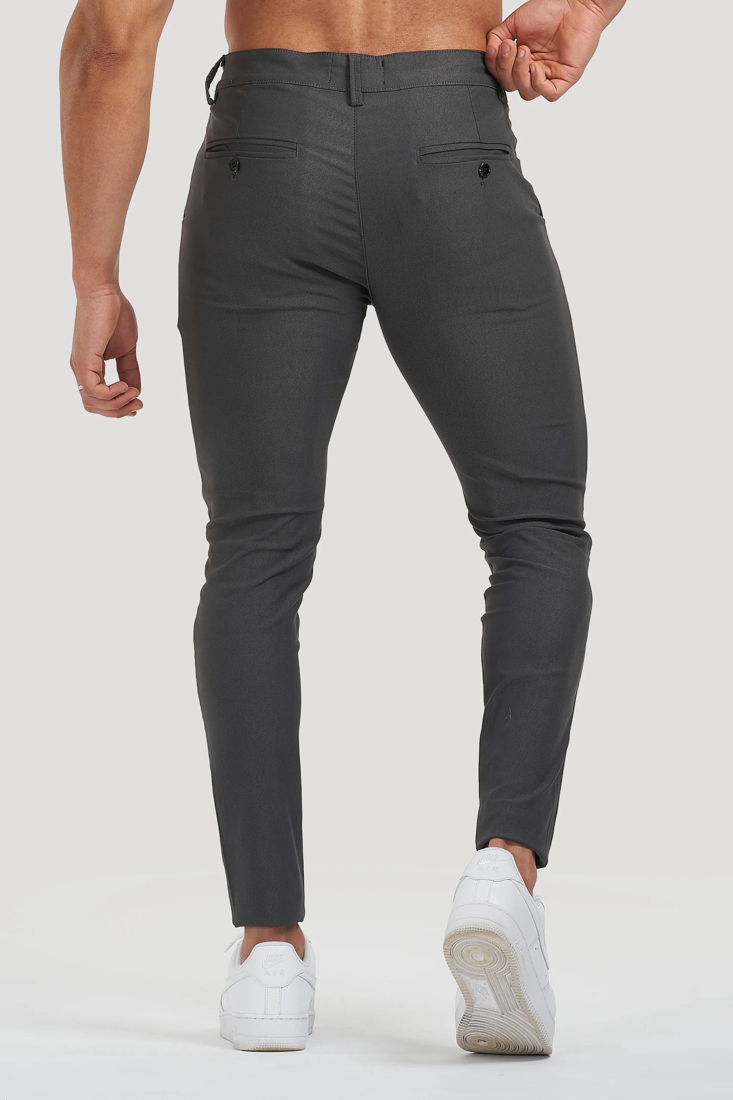 THE MILANO TROUSERS - GREY