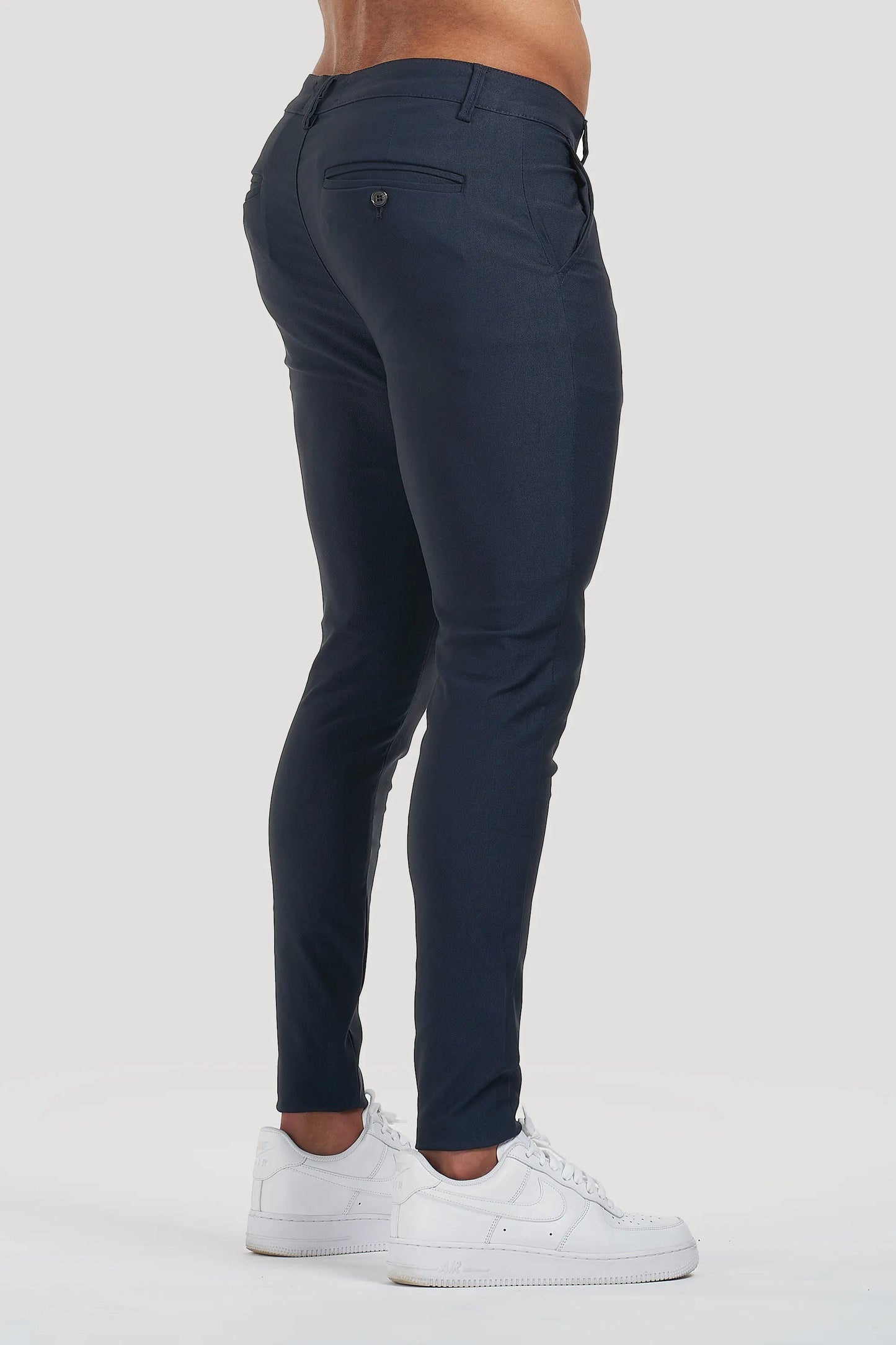 THE MILANO TROUSERS - DARK BLUE