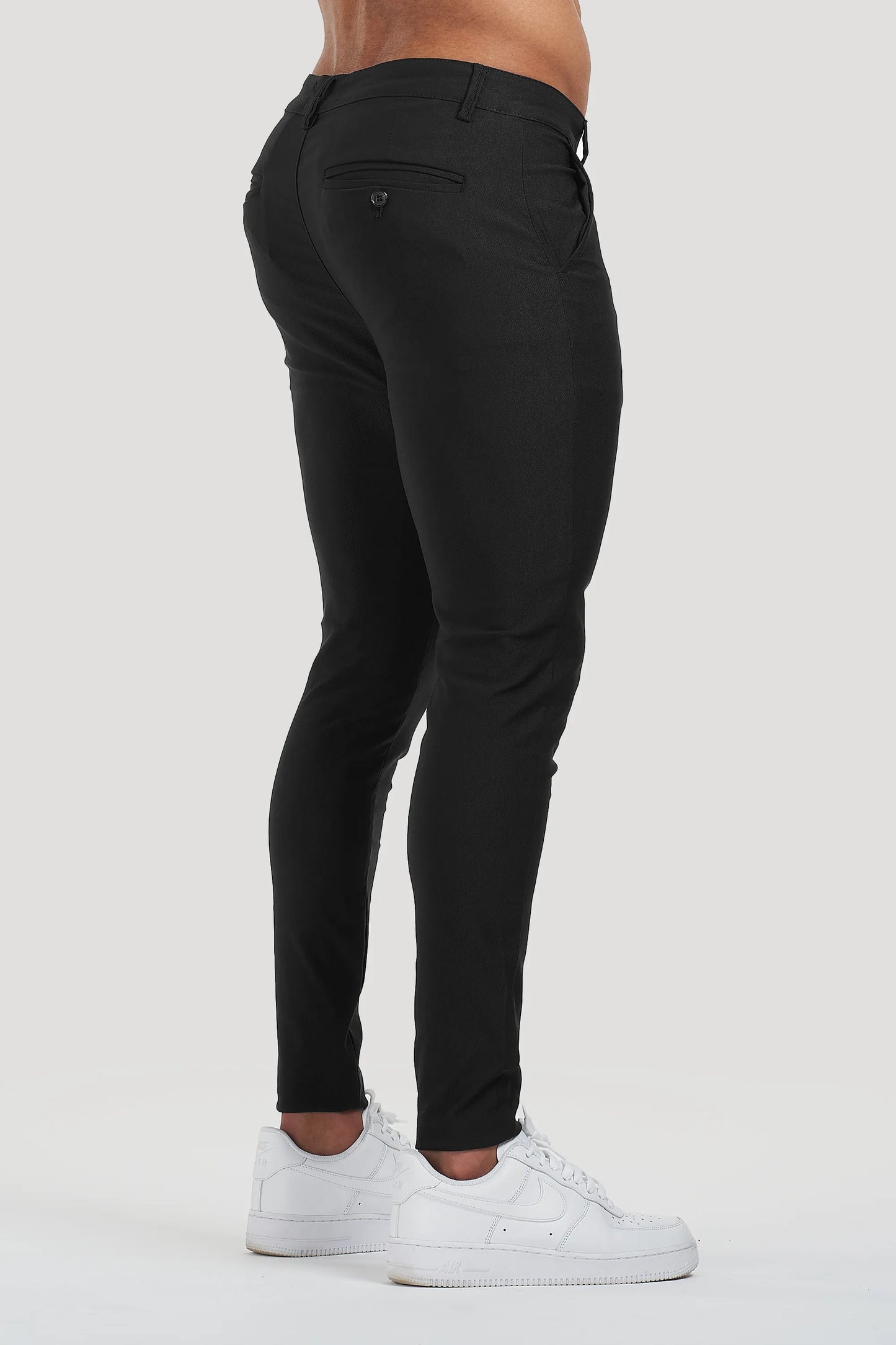 THE MILANO TROUSERS - BLACK