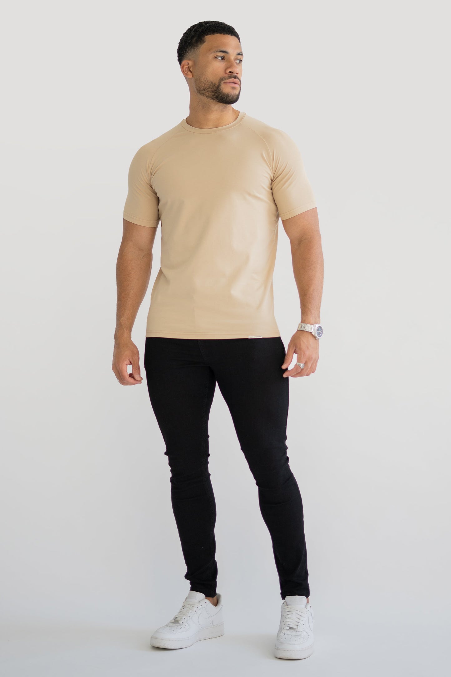 THE HERCULES BASIC TEE - IRISH CREAM