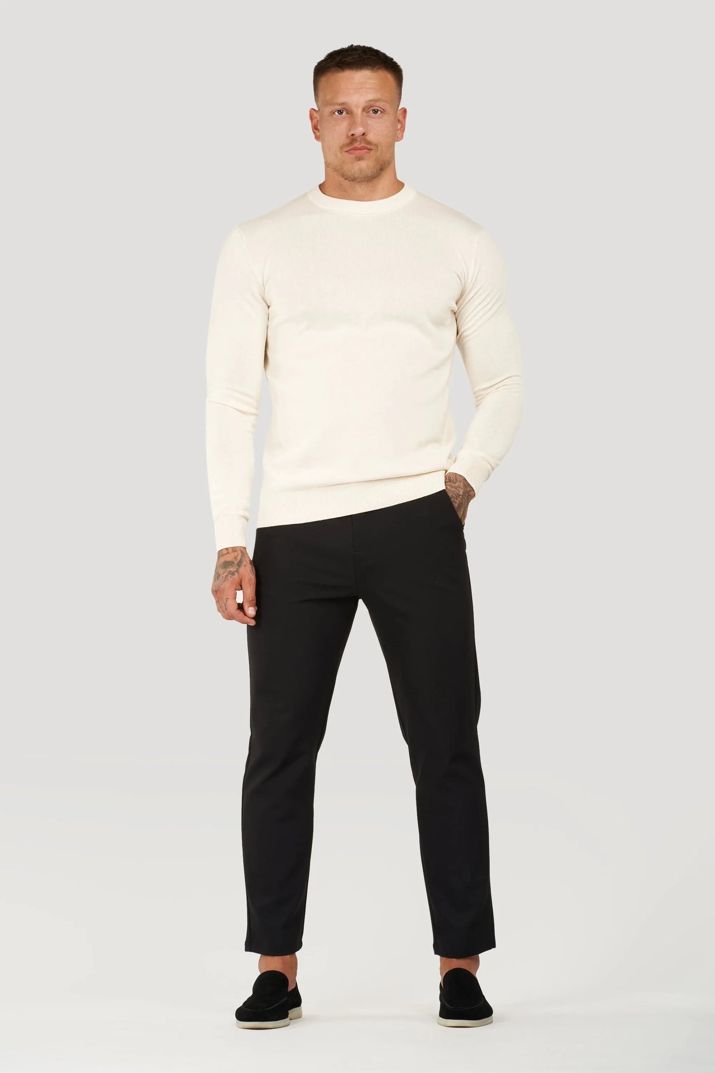 THE SANTONI CREWNECK SWEATER - ICON. AMSTERDAM