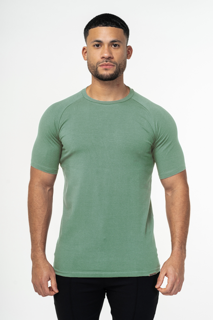 THE HERCULES BASIC TEE - ICEBERG GREEN