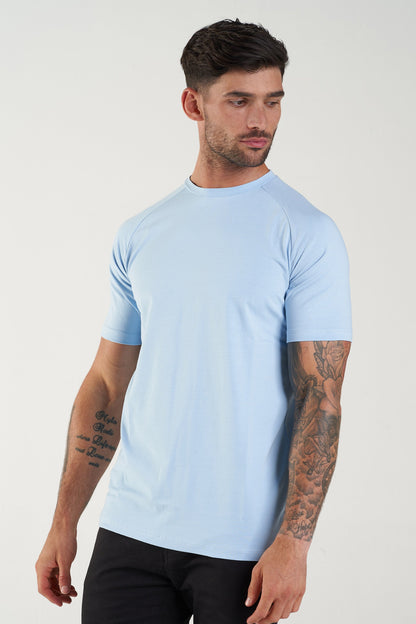 THE HERCULES BASIC TEE - LIGHT BLUE