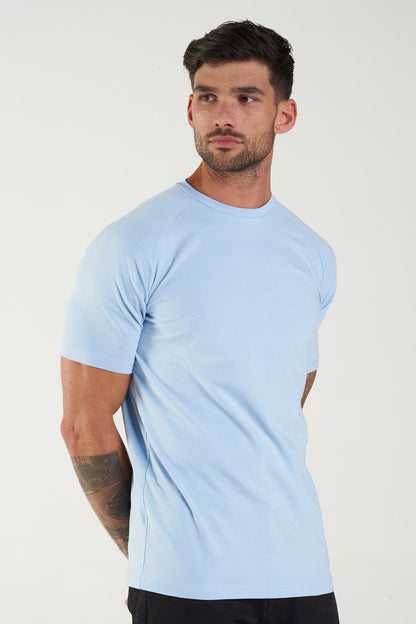 THE HERCULES BASIC TEE - LIGHT BLUE