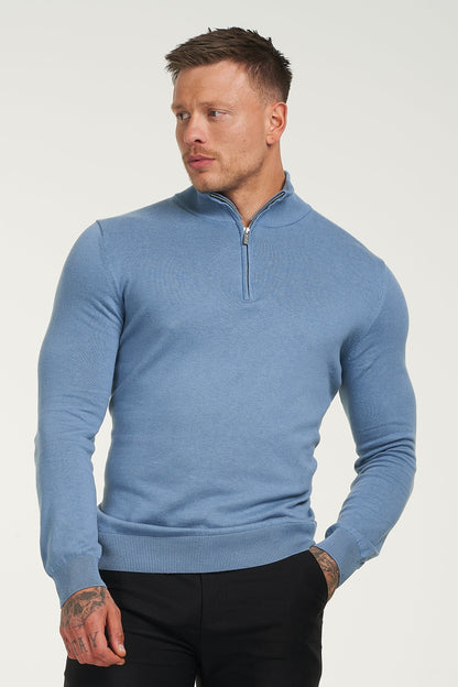 THE TOFINO HALF ZIP - CORONET BLUE