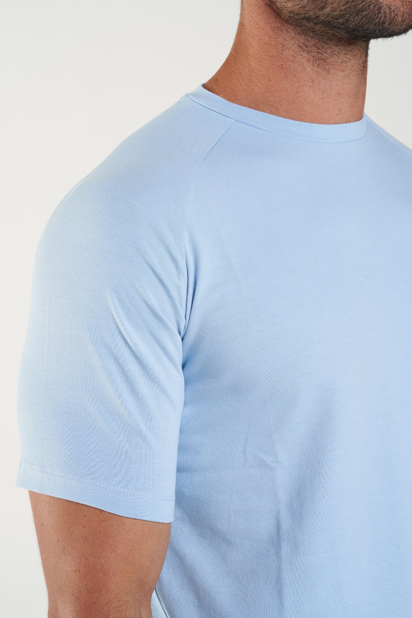 THE HERCULES BASIC TEE - LIGHT BLUE