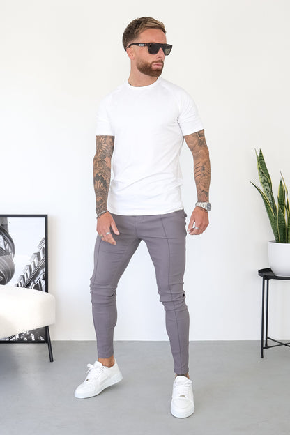 THE HERCULES BASIC TEE - WHITE