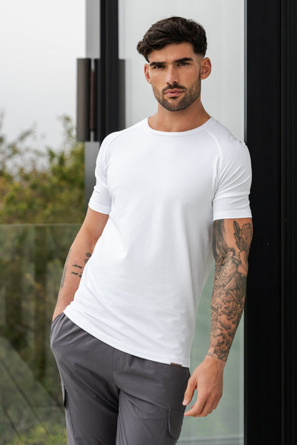 THE HERCULES BASIC TEE - WHITE