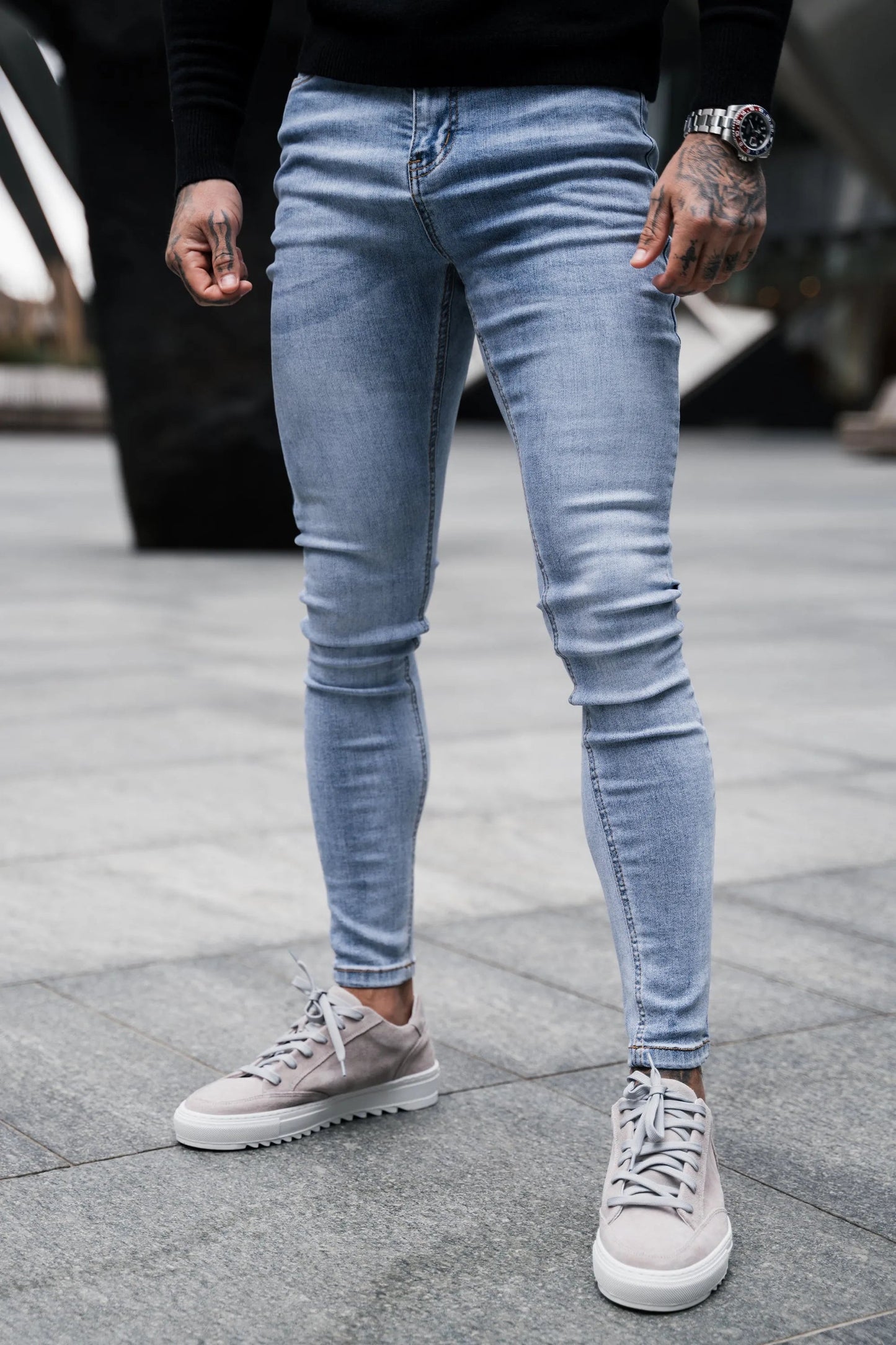 THE LORENZO JEANS - LIGHT BLUE - ICON. AMSTERDAM